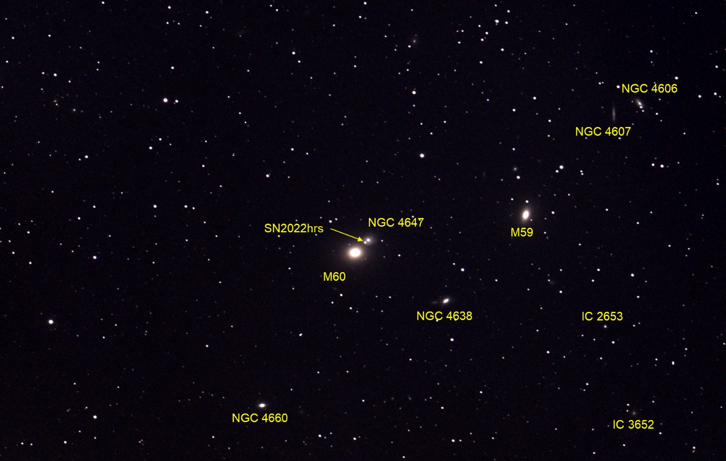 funnel Abundantly take a picture Supernova SN2022hrs de Bogdan Stanciu - Astroclubul Bucuresti